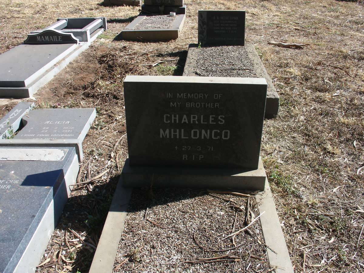 MHLONGO Charles -1971