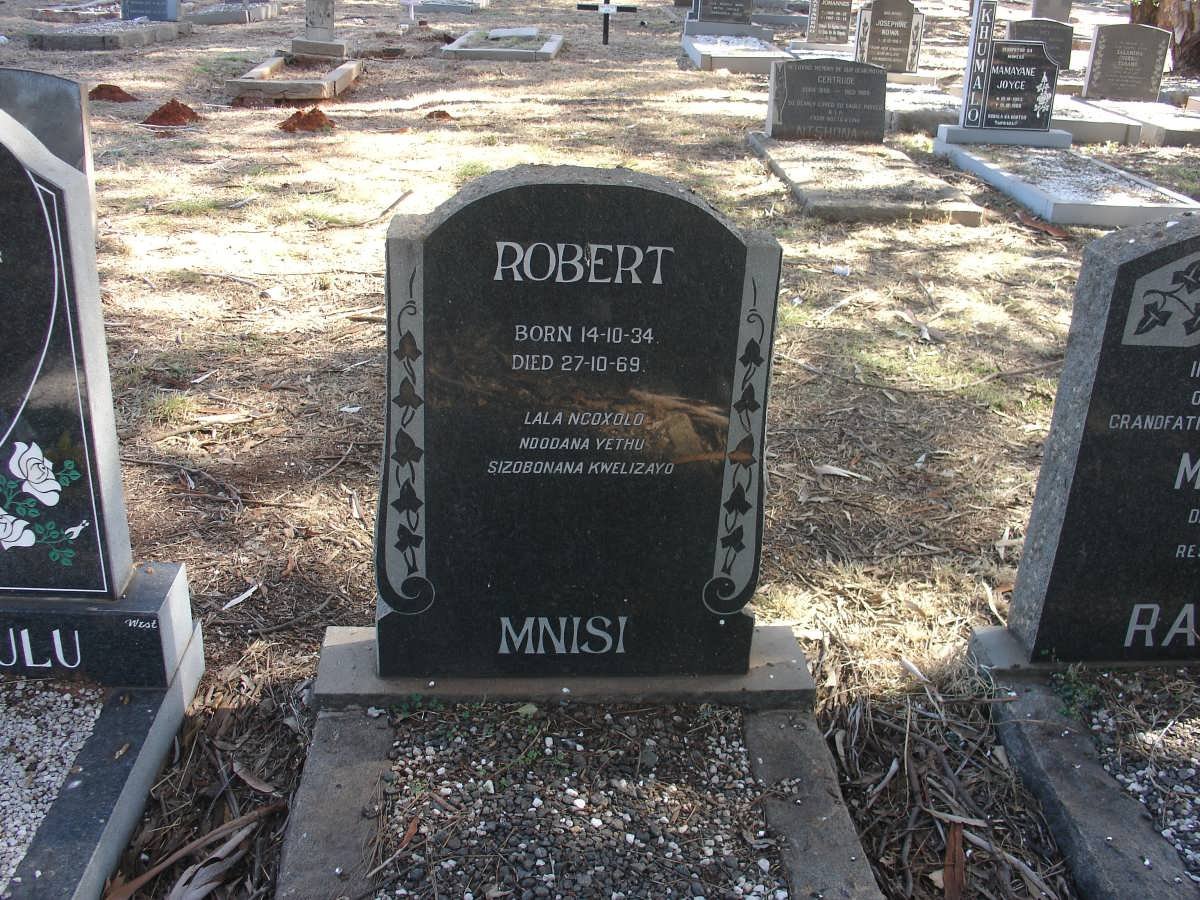 MNISI Robert 1934-1969