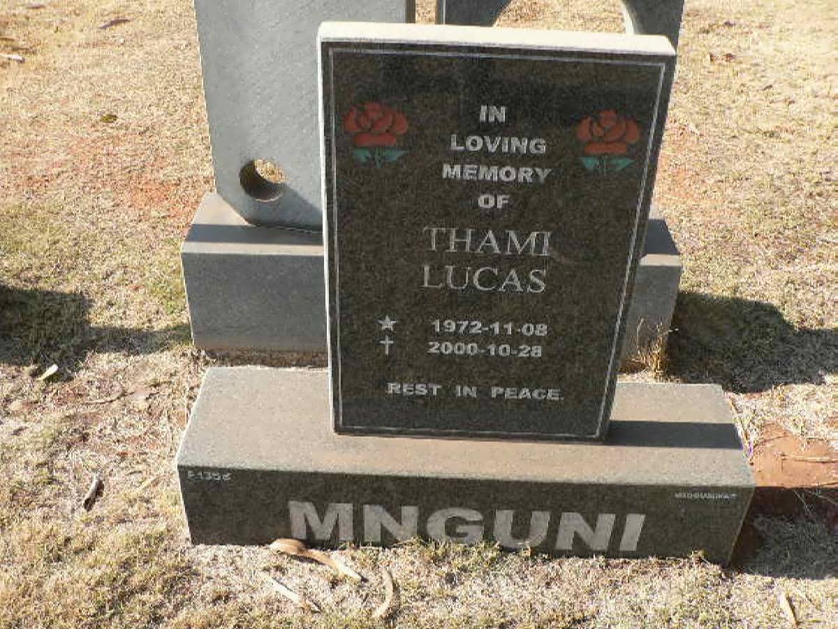 MNGUNI Thami Lucas 1972-2000