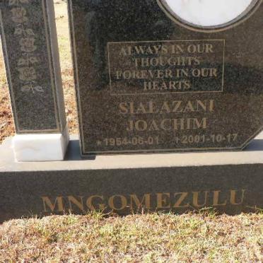 MNGOMEZULU Sialazani Joachim 1954-2001