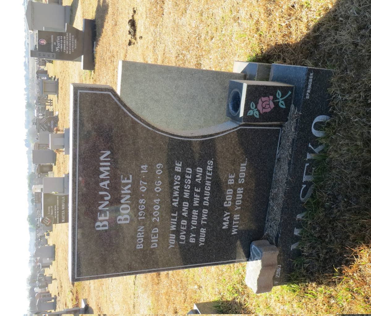 MASEKO Benjamin Bonke 1968-2004