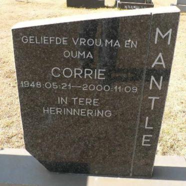 MANTLE Corrie 1948-2000