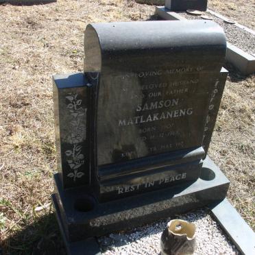 MATLAKANENG Samson 1907-1968
