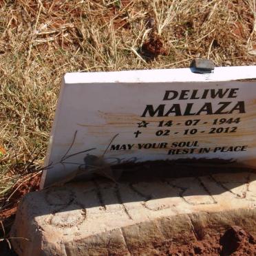 MALAZA Deliwe 1944-2012