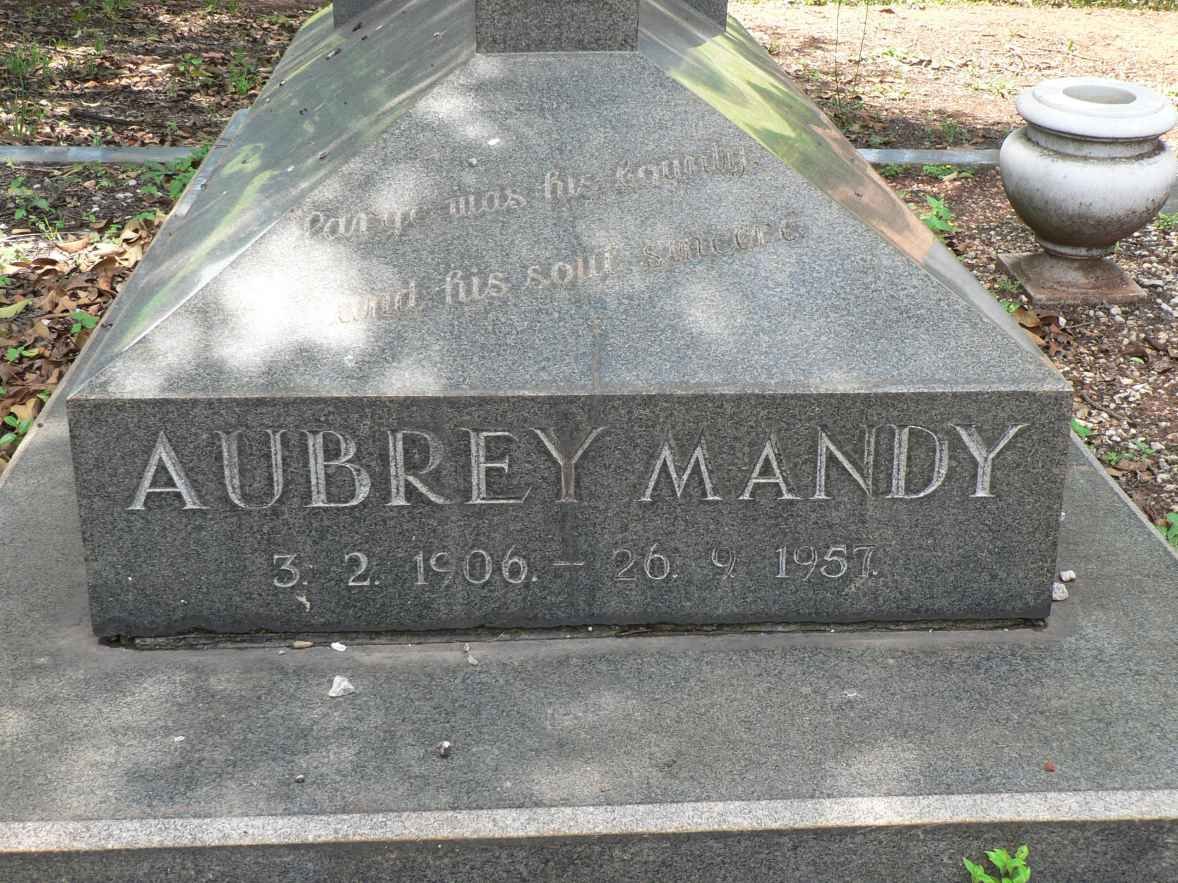 MANDY Aubrey 1906-1957