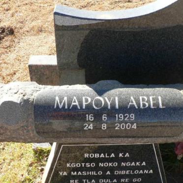 MAPOYI Abel 1929-2004