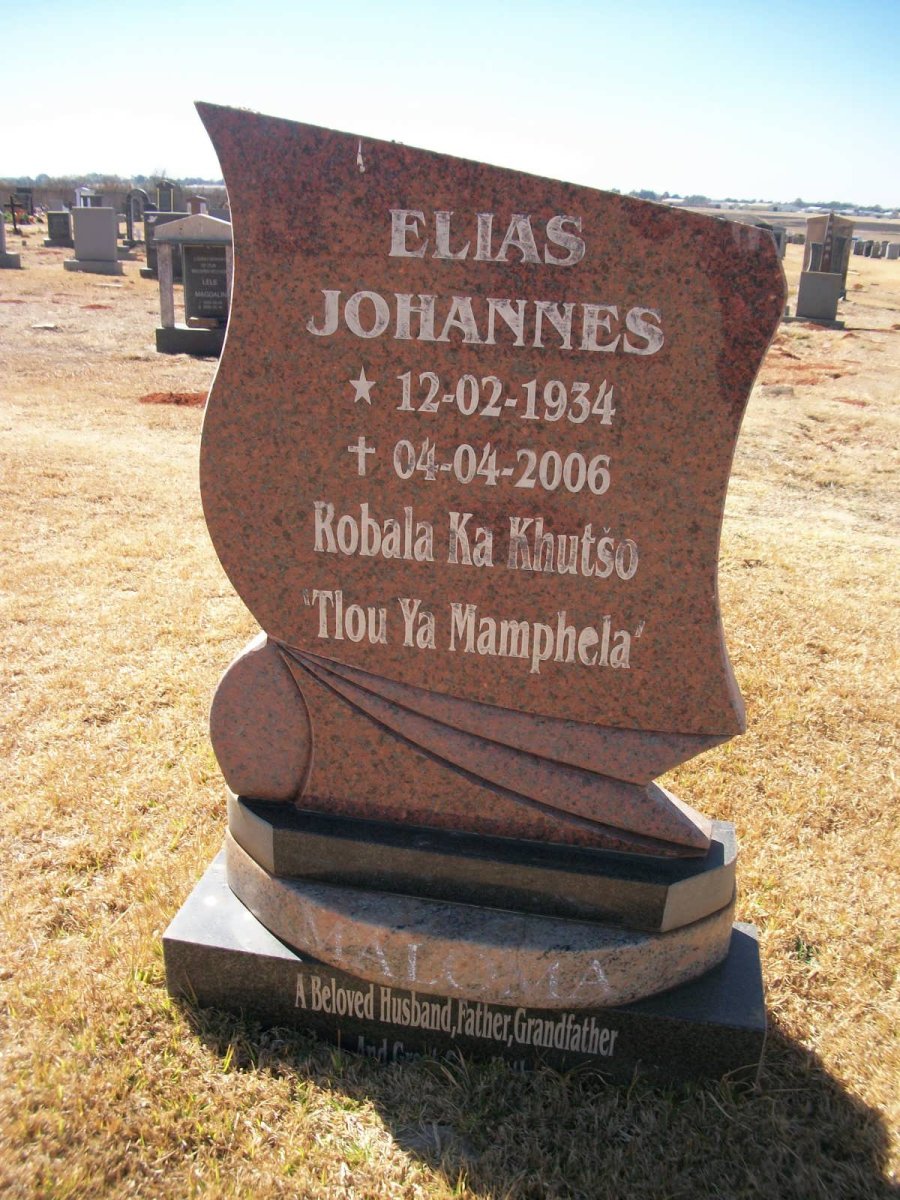 MALOMA Elias Johannes 1934-2006