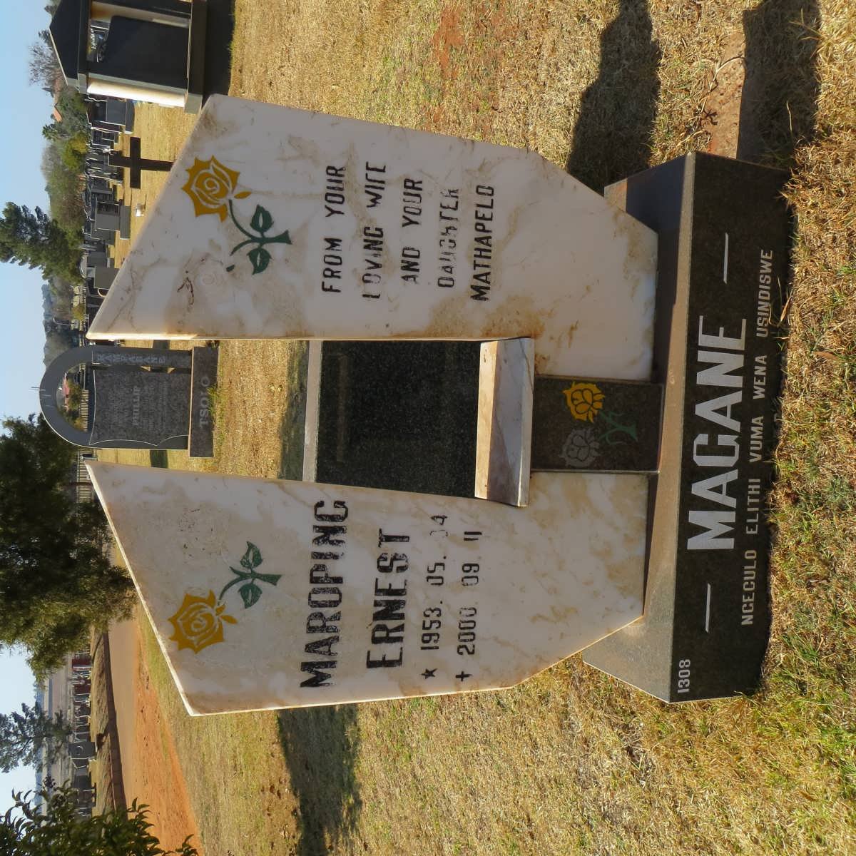 MAGANE Maroping Ernest 1953-2000