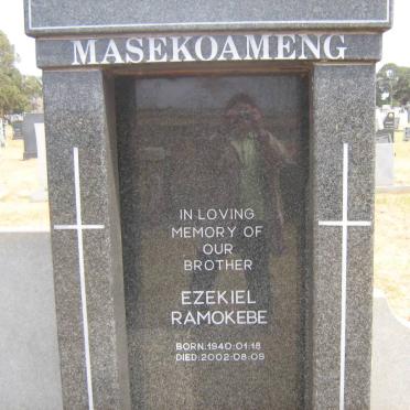 MASEKOAMENG Ezekiel Ramokebe 1940-2002