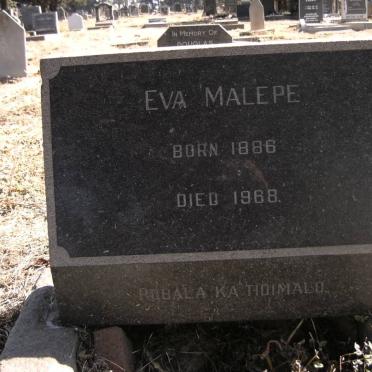MALEPE Eva 1886-1968