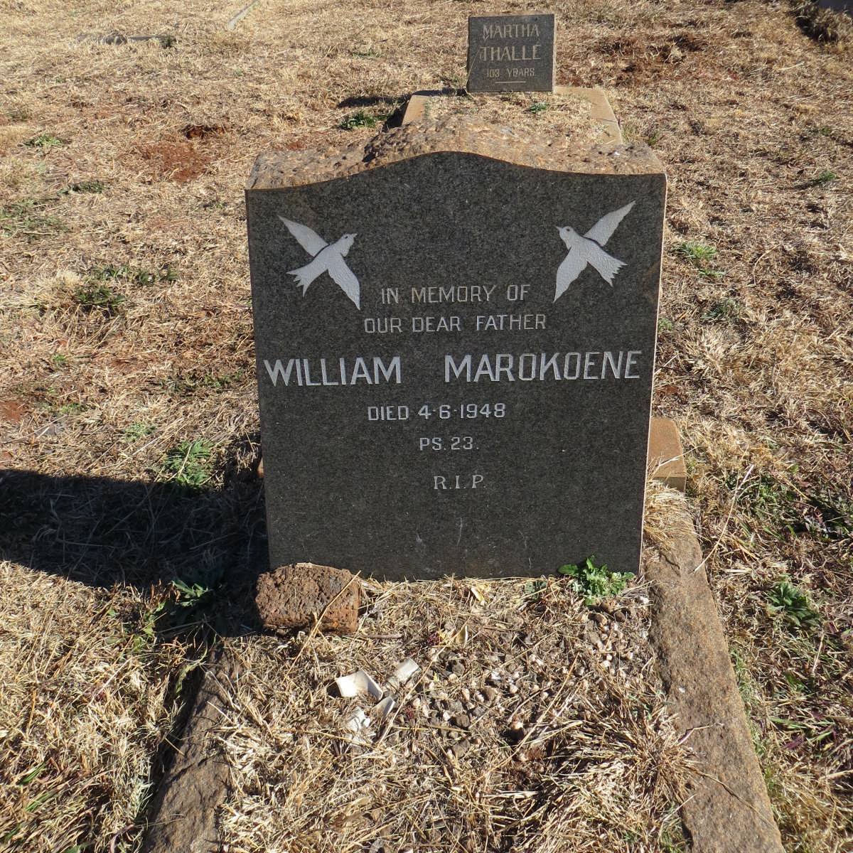 MAROKOENE William -1948