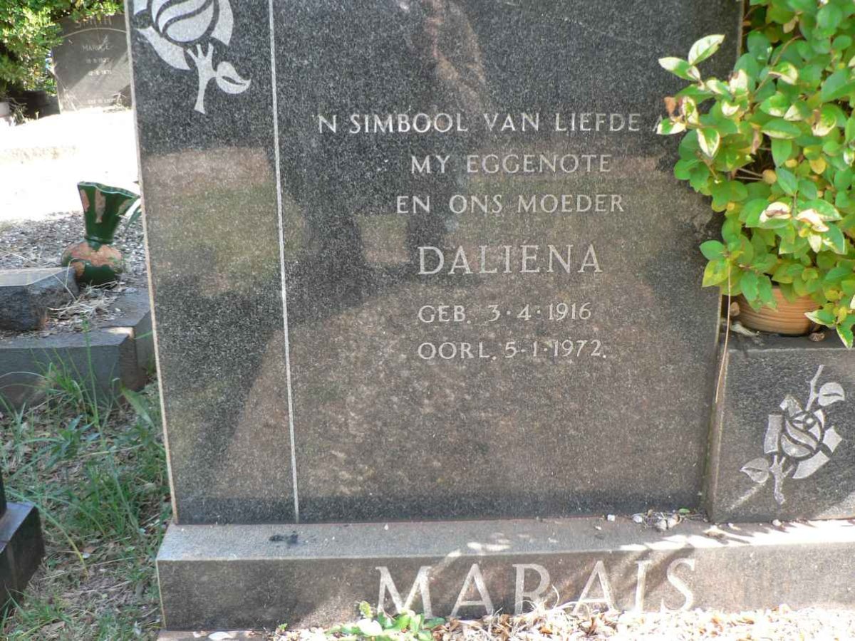MARAIS Daliena 1916-1972