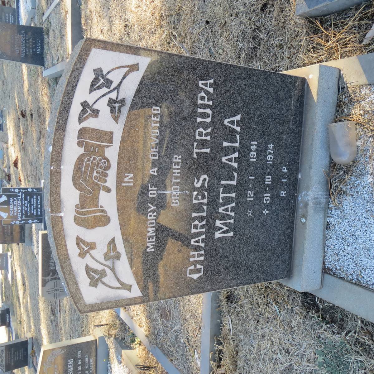MATLALA Charles Trupa 1941-1974