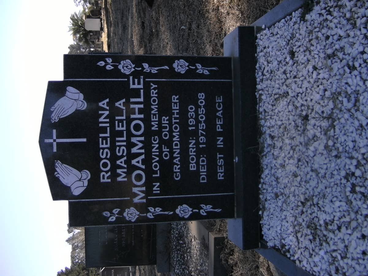 MOAMOHLE Roselina Masilela 1930-1975