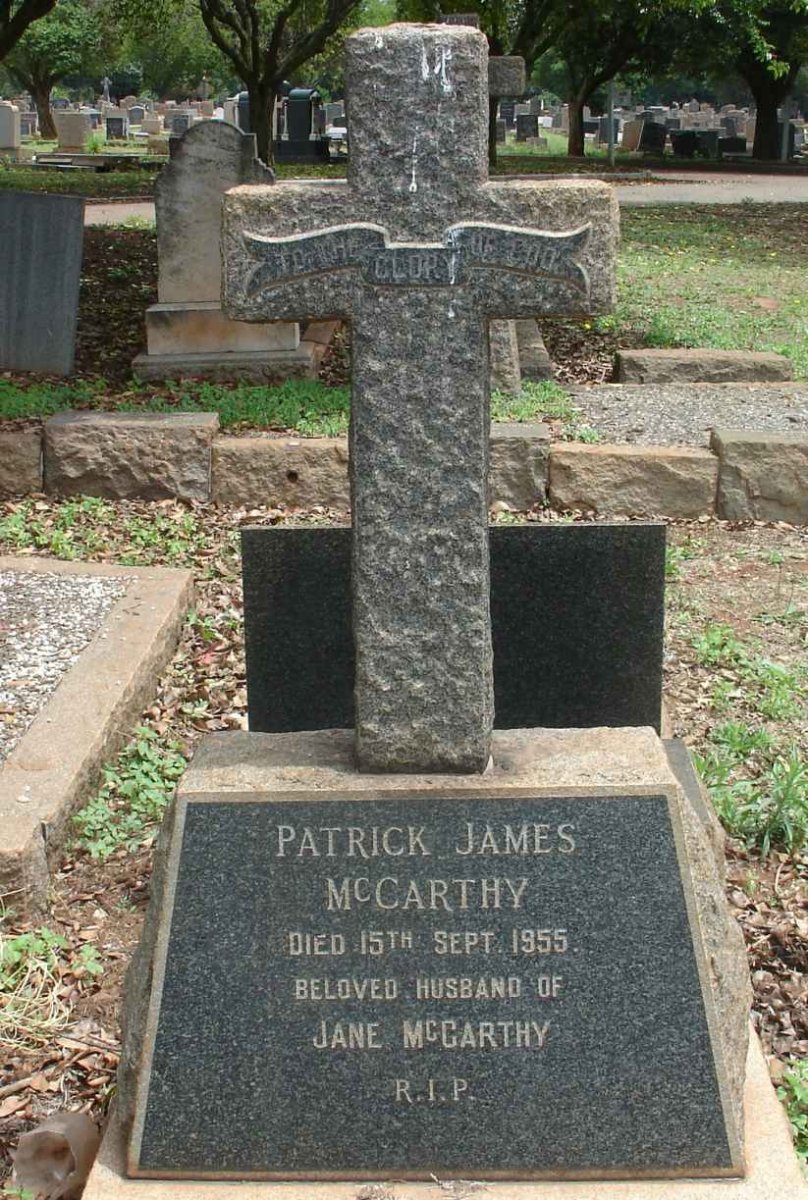 McCARTHY Patrick James -1955