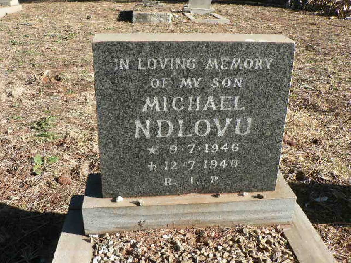 NDLOVU Michael 1946-1946