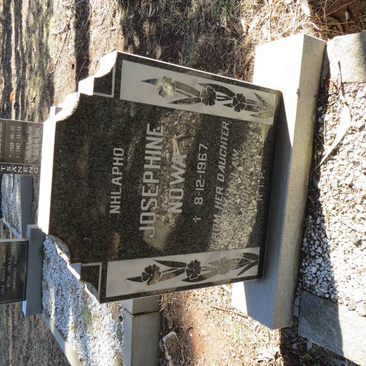NHLAPHO Josephine Nowa -1967