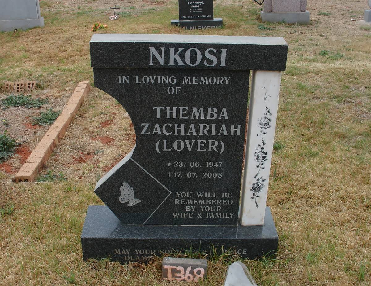 NKOSI Themba Zachariah 1947-2008