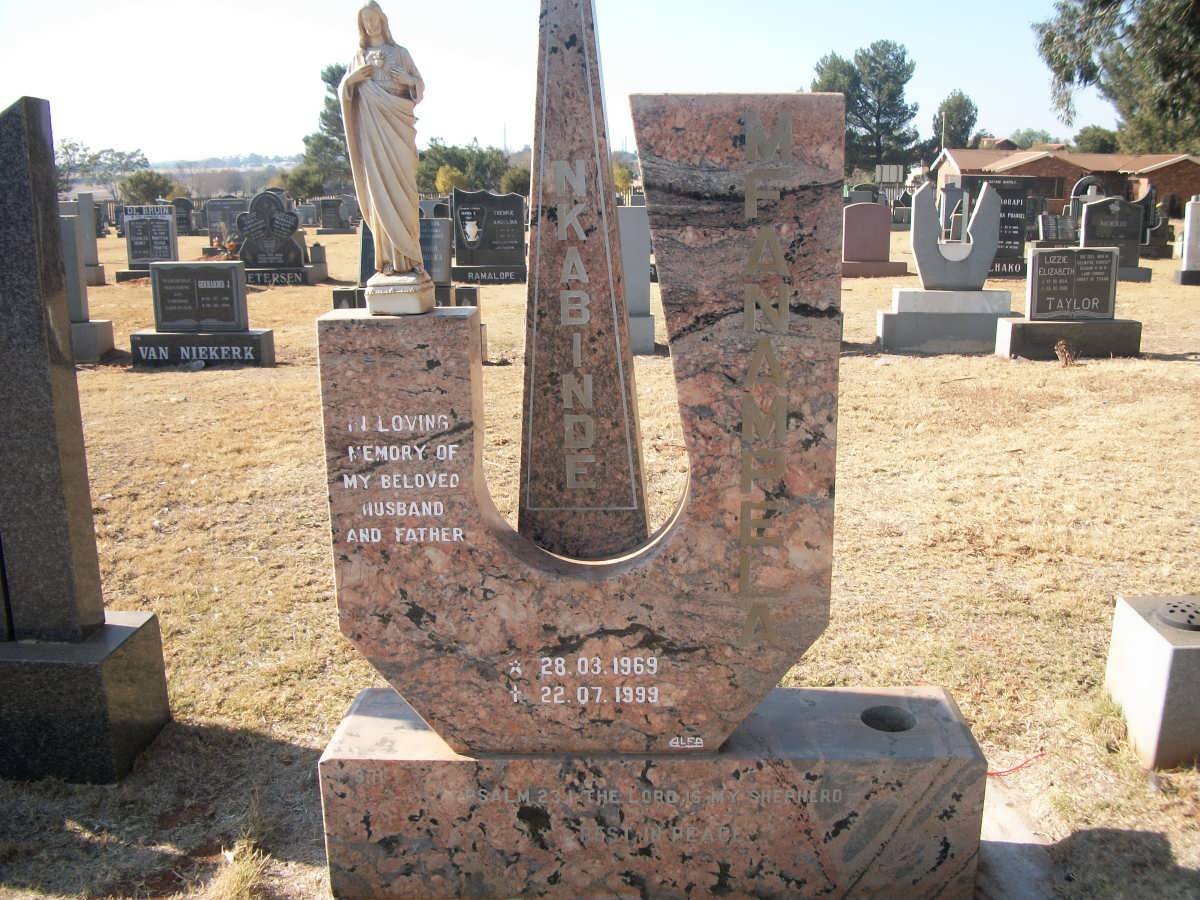 NKABINDE M. 1969-1999