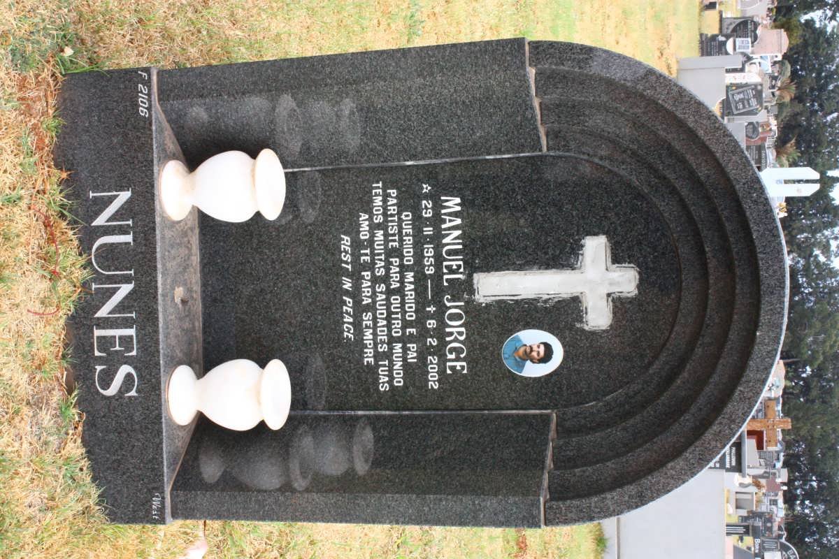 NUNES Manuel Jorge 1959-2002