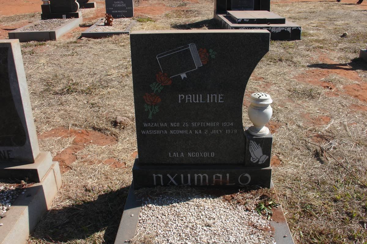 NXUMALO Pauline 1934-1979