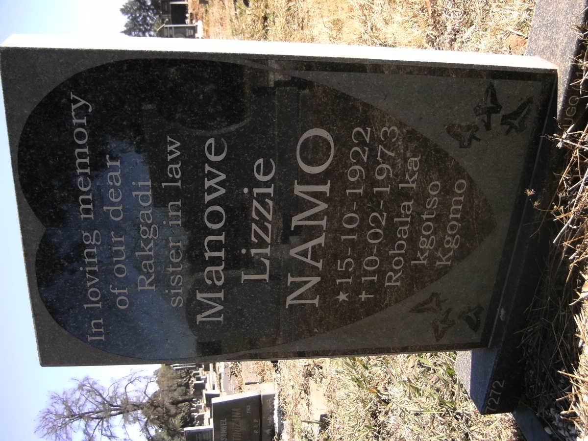 NAMO Manowe Lizzie 1922-1973