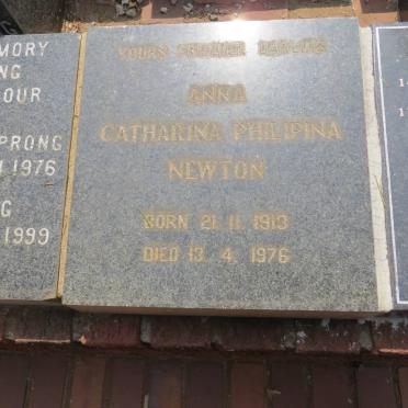 NEWTON Anna Catharina Philipina 1913-1976