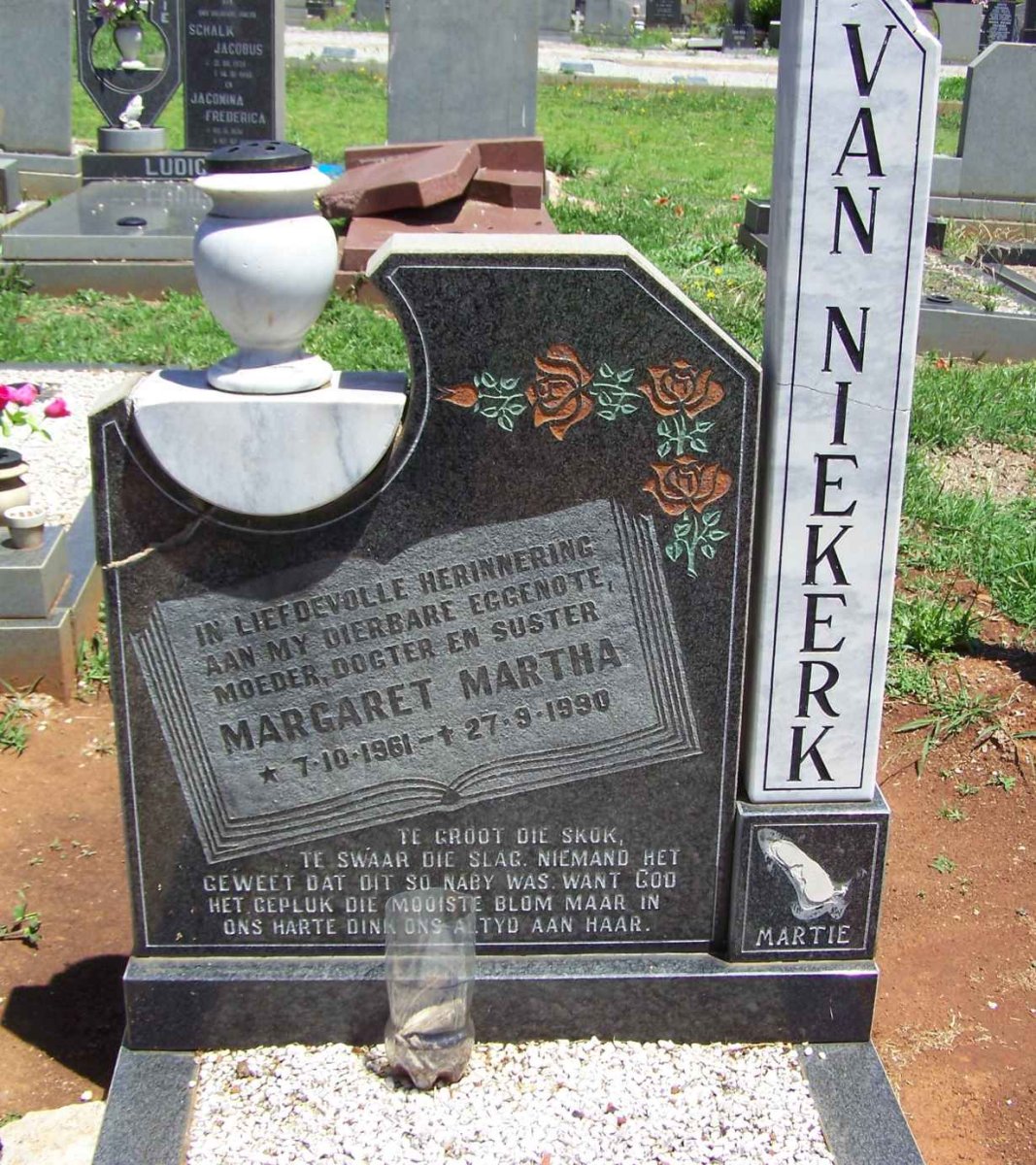 NIEKERK Margaret Martha, van 1961-1990