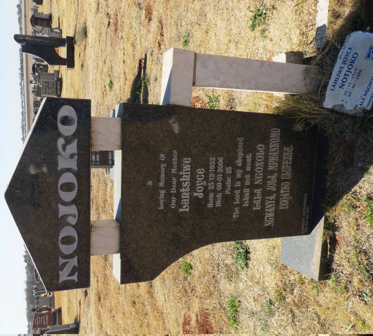 NOJOKO Lantshiwe Joyce 1932-2006