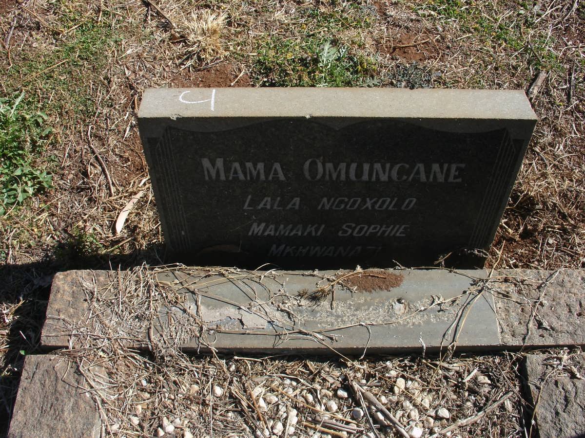 OMUNGANE Mama Sophie