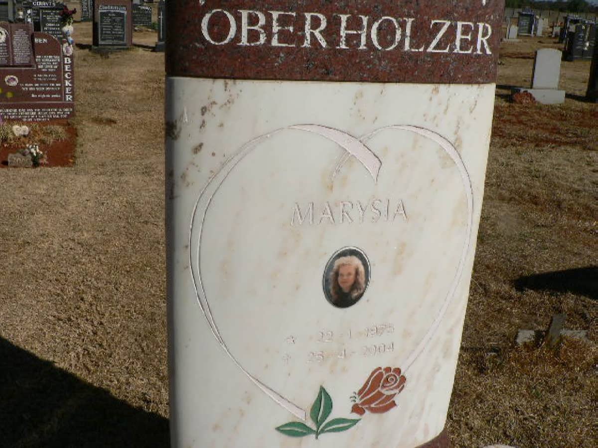 OBERHOLZER Marysia 1975-2004