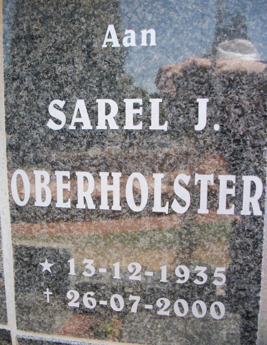 OBERHOLSTER Sarel J. 1935-2000
