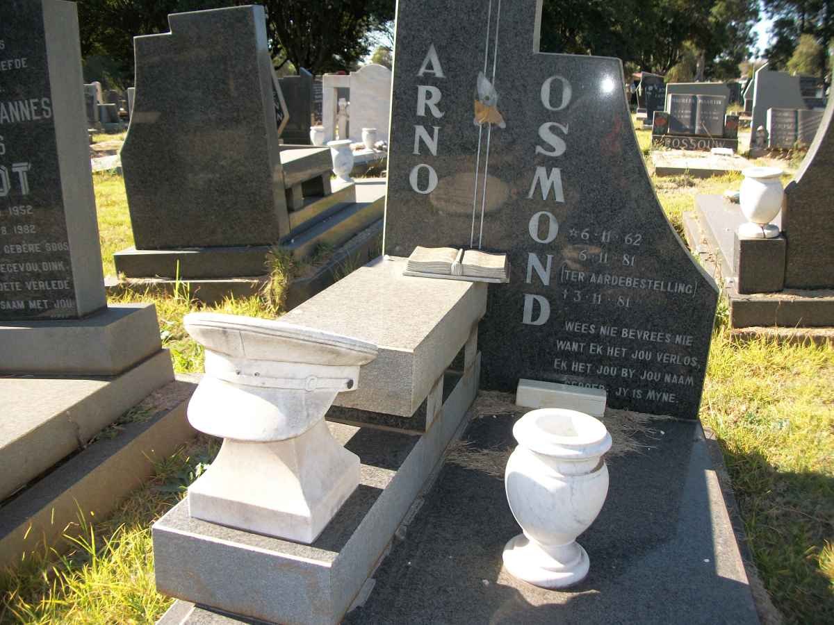 OSMOND Arno 1962-1981