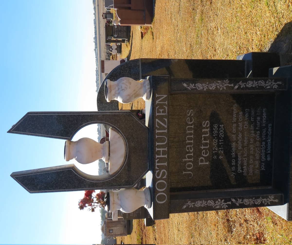 OOSTHUIZEN Johannes Petrus 1956-2004