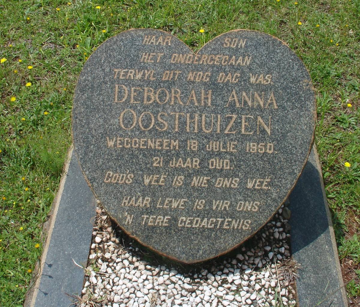 OOSTHUIZEN Deborah Anna -1950