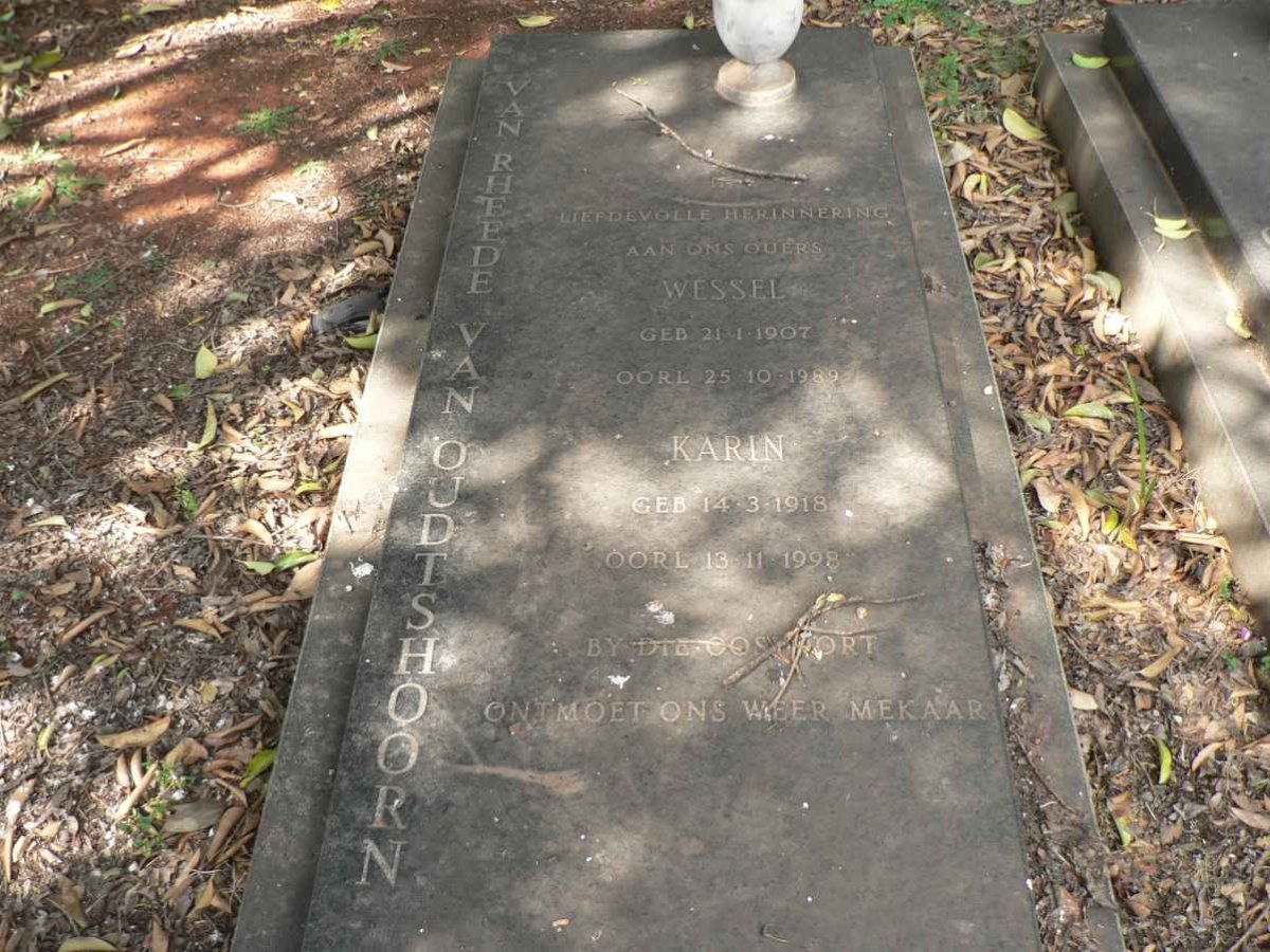 OUDTSHOORN Wessel, van Rheede 