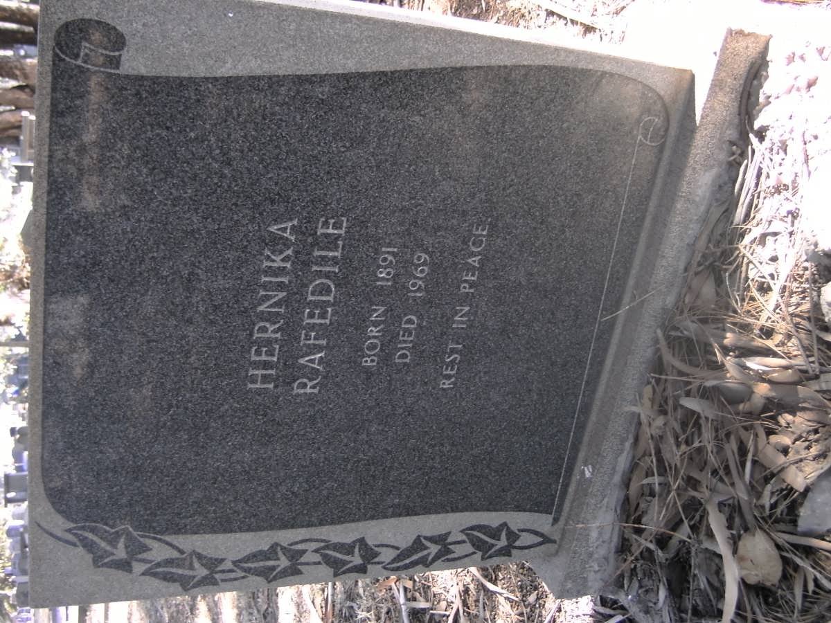 RAFEDILE Hernika 1891-1969