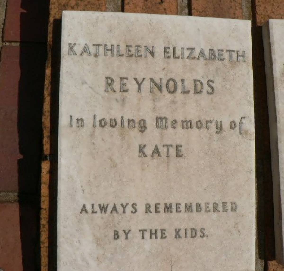 REYNOLDS Kathleen Elizabeth