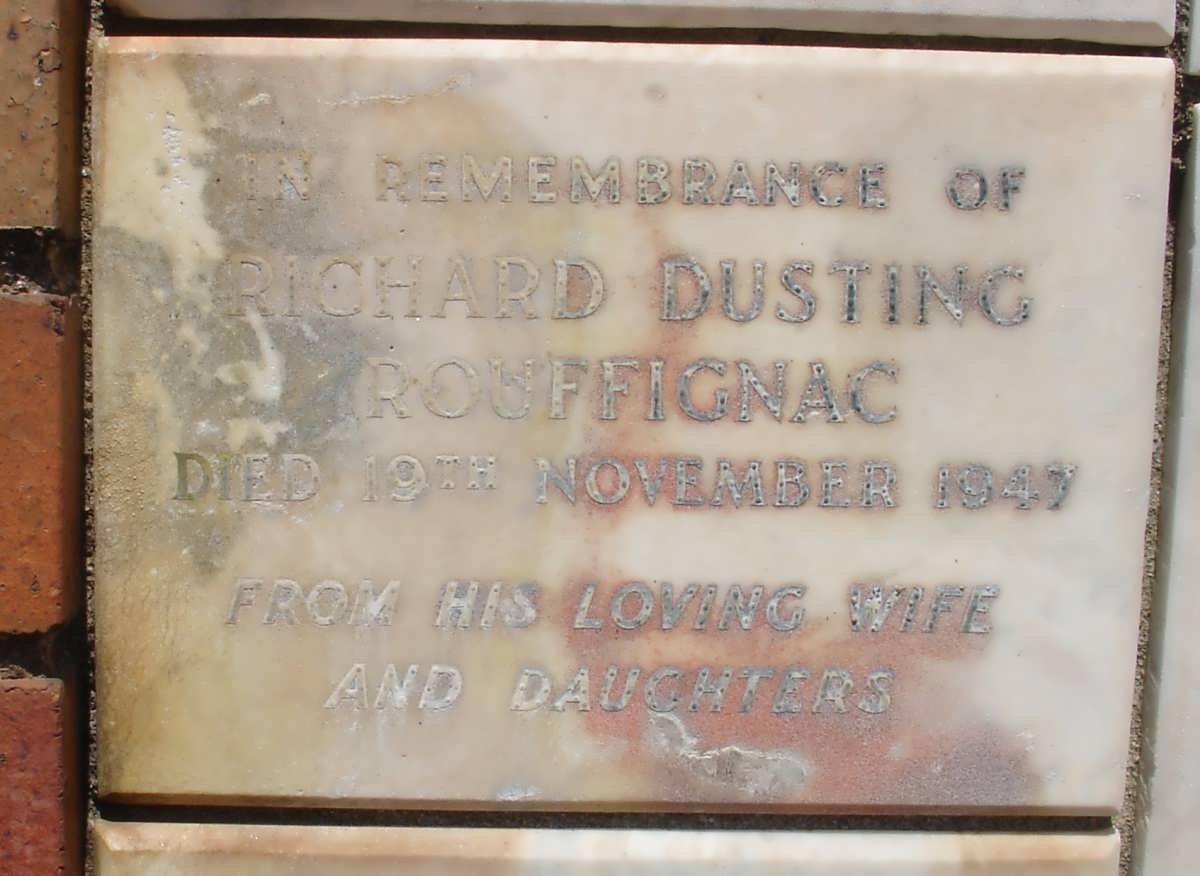 ROUFFIGNAC Richard Dusting -1947