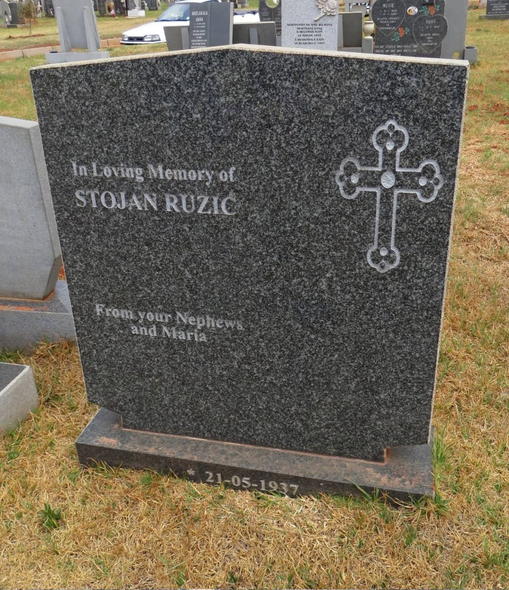 RUZIC Stojan 1937-??