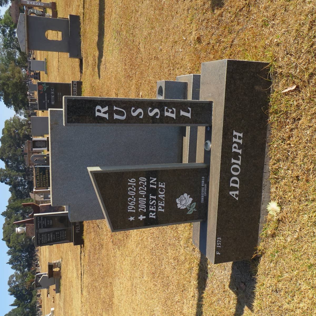 RUSSEL Adolph 1962-2001