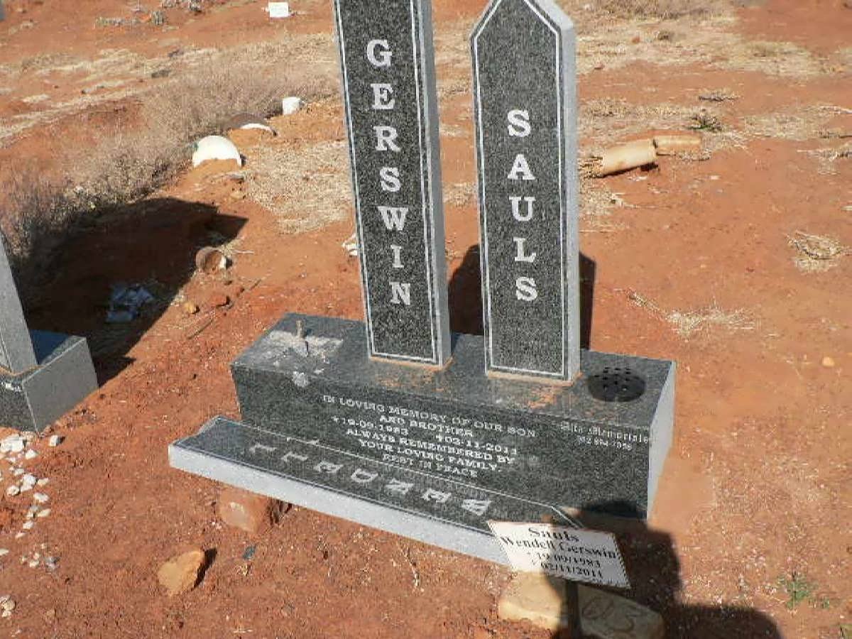 SAULS Wendell Gerswin 1983-2011