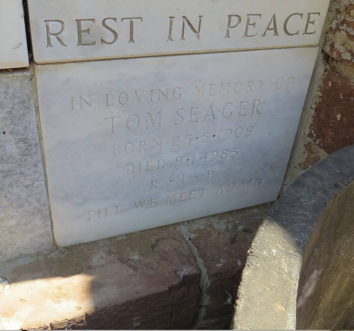 SEAGER Tom 1909-1985