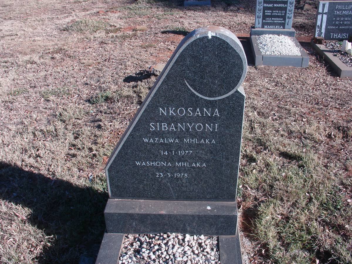 SIBANYONI Nkosana 1977-1977