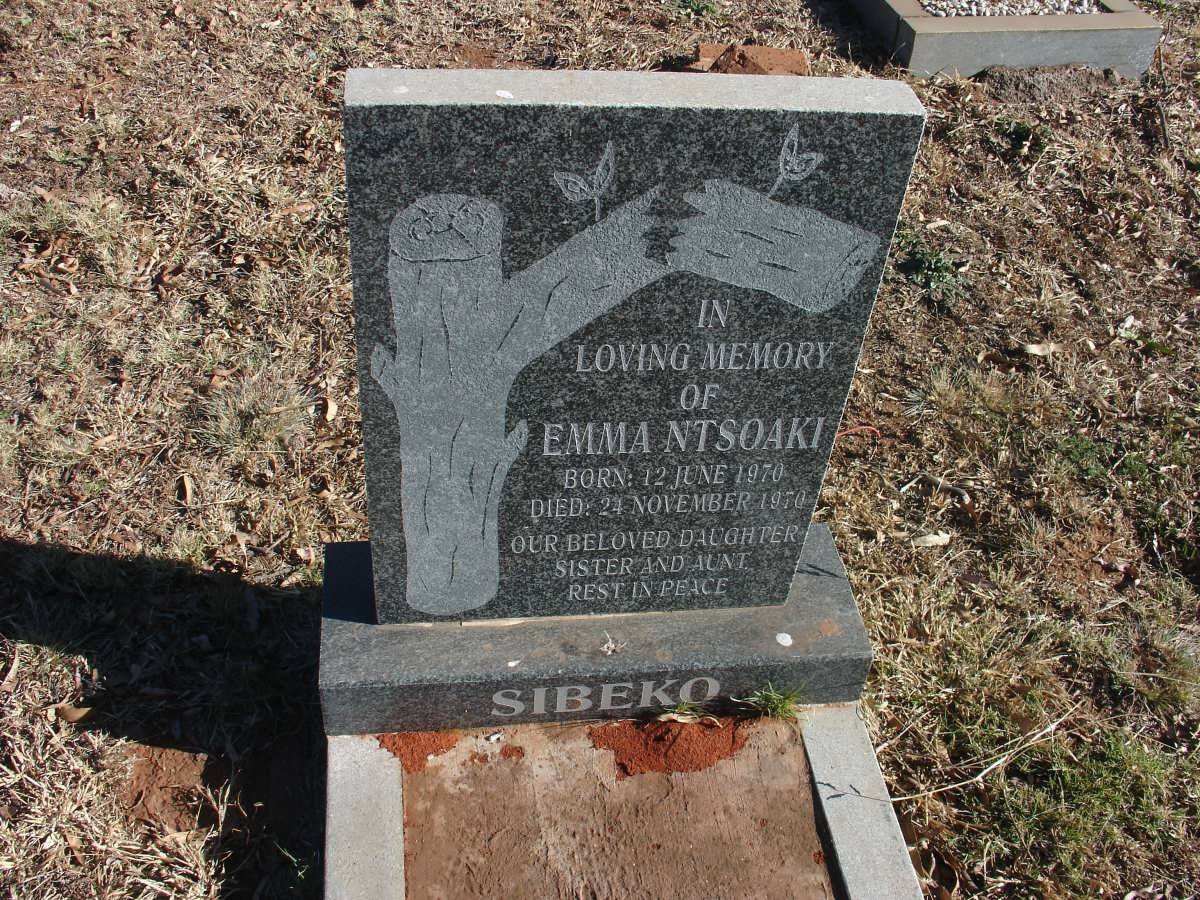 SIBEKO Enmo Ntsoaki 1970-1970