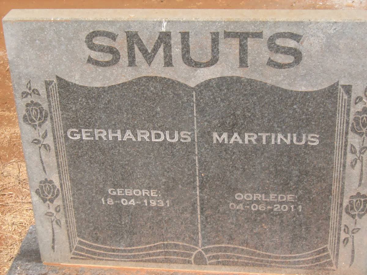 SMUTS Gerhardus Martinus 1931-2011