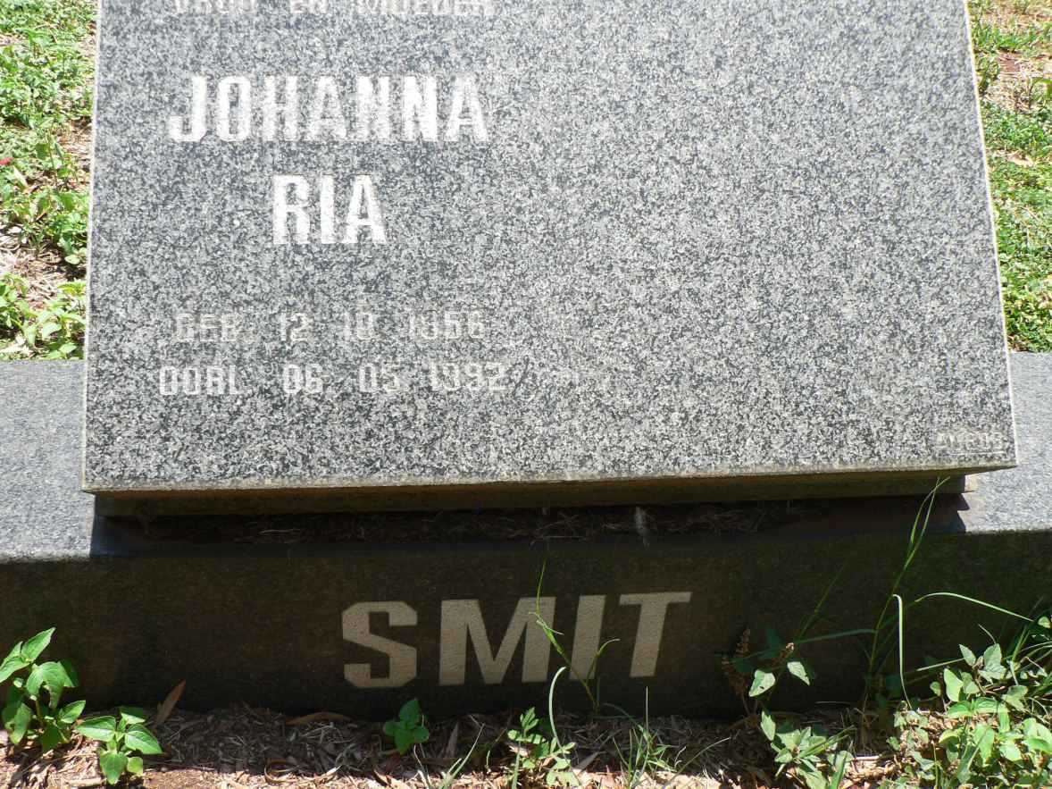 SMIT Johanna Ria 1956-1992