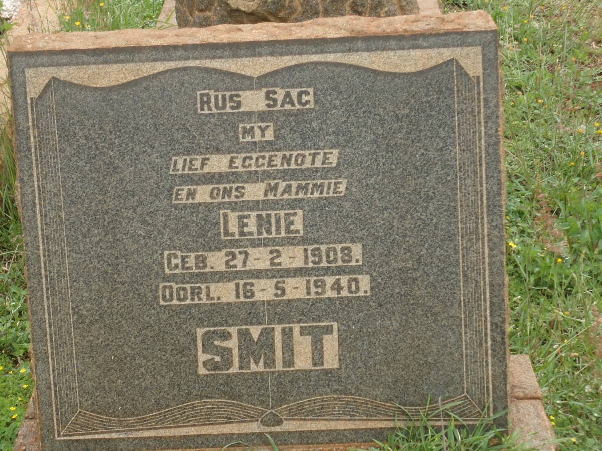 SMIT Lenie 1908-1940