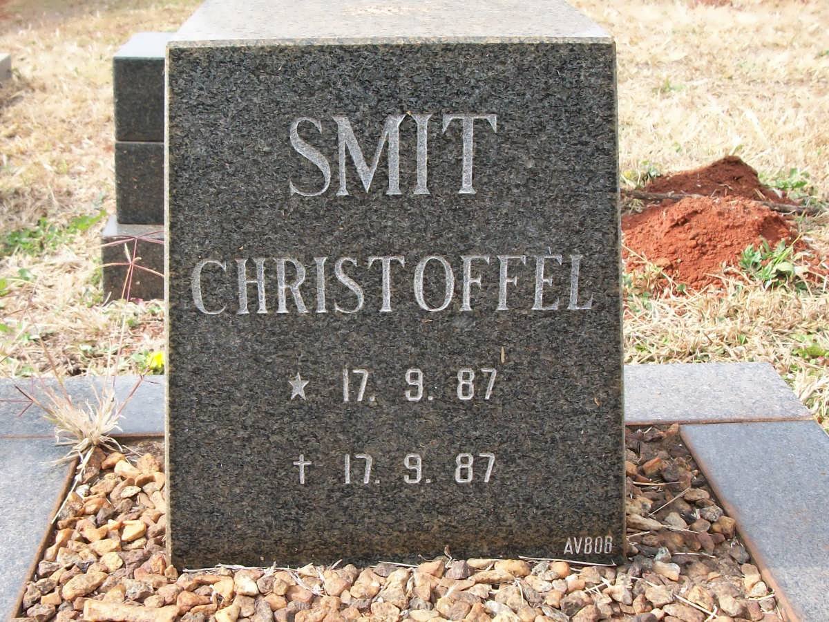 SMIT Christoffel 1987-1987