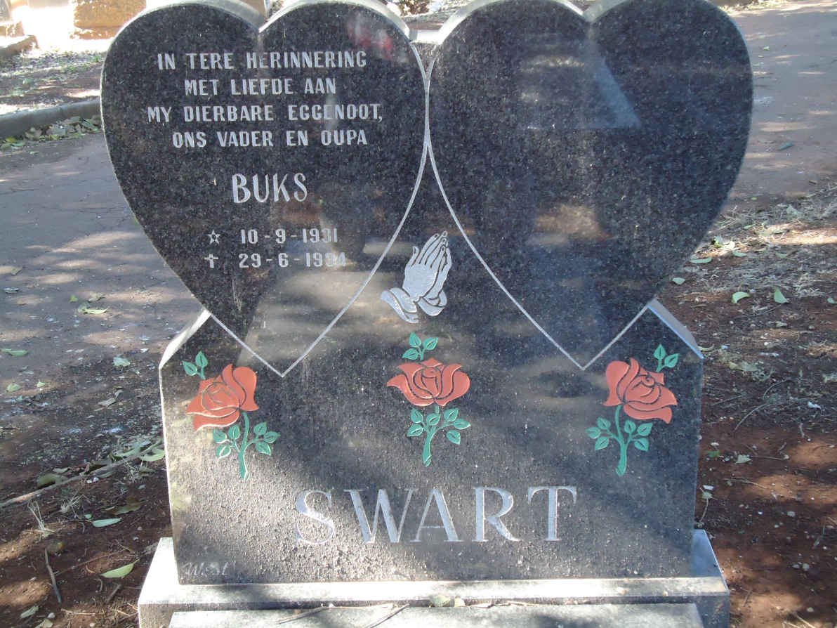 SWART Buks 1931-19?